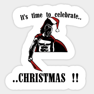 Spartan - Xmas Sticker